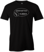 Where it all began...Manhattan Rubber! This is the perfect gift for any long time bowling fan or avid bowler. Hit the lanes with this awesome retro tee! Tshirt, tee, tee-shirt, tee shirt, Pro shop. League bowling team shirt. PBA. PWBA. USBC. Junior Gold. Youth bowling. Tournament t-shirt. Men's. Bowling ball. old school. throwback. retro. vintage.