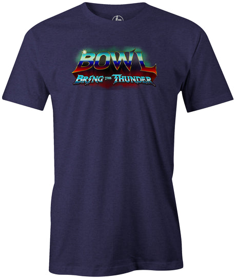 BOWL: Bring The Thunder! thor-bring-the-thunder bowling tee shirt thor guardians of the galaxy avengers movie game tshirt