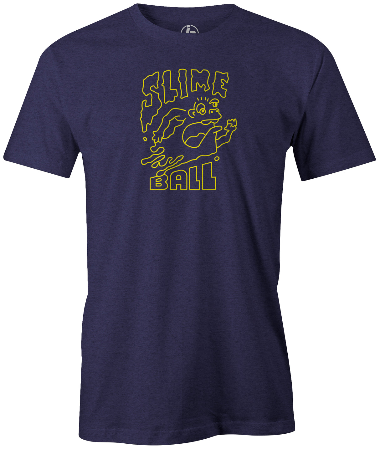 Re-live this old school ball with this Brunswick Slime Ball logo T-shirt! Reactive Resin Bowling Ball tee vintage retro league tournaments. Grab this awesome shirt and hit the lanes!  Tshirt, tee, tee-shirt, tee shirt, Pro shop. League bowling team shirt. PBA. PWBA. USBC. Junior Gold. Youth bowling. Tournament t-shirt. Men's. Bowling Ball. 