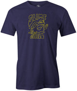 Re-live this old school ball with this Brunswick Slime Ball logo T-shirt! Reactive Resin Bowling Ball tee vintage retro league tournaments. Grab this awesome shirt and hit the lanes!  Tshirt, tee, tee-shirt, tee shirt, Pro shop. League bowling team shirt. PBA. PWBA. USBC. Junior Gold. Youth bowling. Tournament t-shirt. Men's. Bowling Ball. 